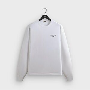 Kith for the Matrix Red Pill Blue Pill white long sleeve tee size medium brand